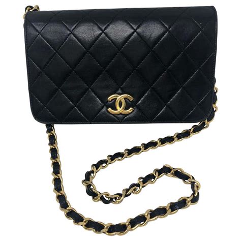 chanel black clutch no chain|chanel clutch with chain black.